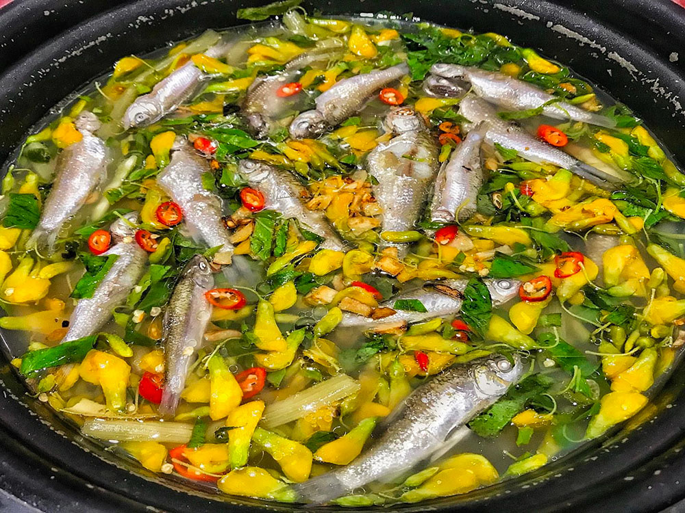 Cá Linh bông điên điển